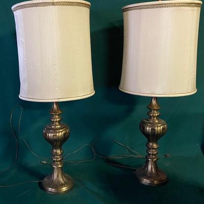 Brass Lamp Set