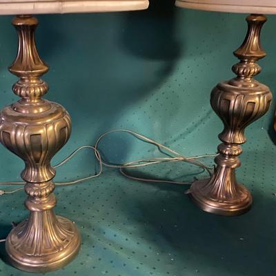 Brass Lamp Set