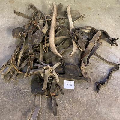 Vintage Horse Harness Pieces