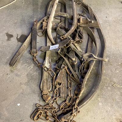 Vintage Horse Harness Pieces