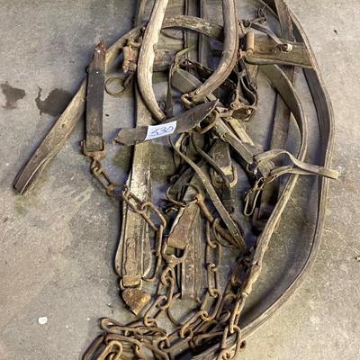 Vintage Horse Harness Pieces
