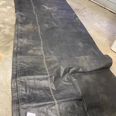 15â€™x9â€™ Black Tarp