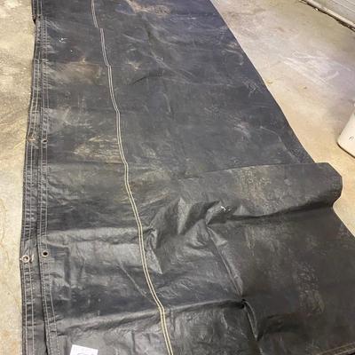 15â€™x9â€™ Black Tarp