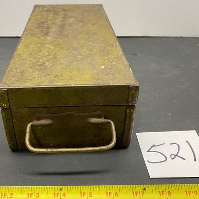 Vintage Safety Deposit Box