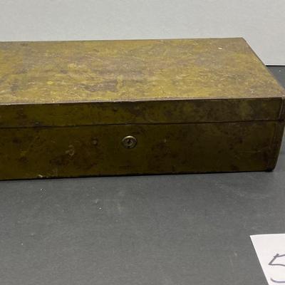 Vintage Safety Deposit Box
