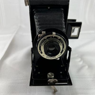 Kodak Antque Brownie camera med format