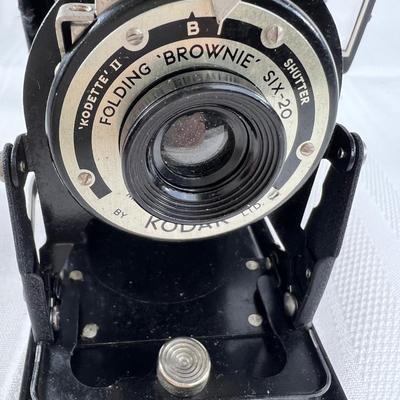Kodak Antque Brownie camera med format