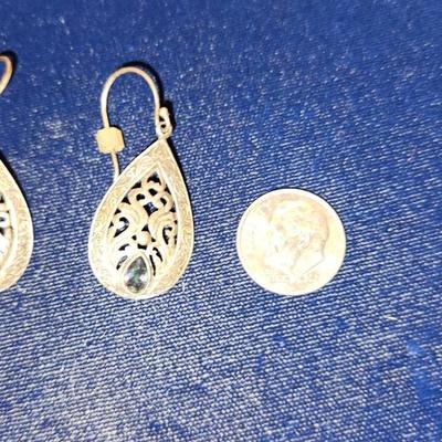 Mystic Amethyst 925 Earrings