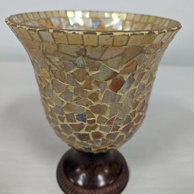 Mosaic Glass Vase Choice A