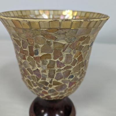 Mosaic Glass Vase Choice B