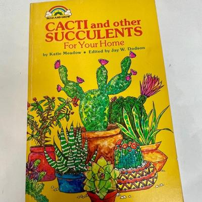 Lot of 3 Succulents and Cactus Books