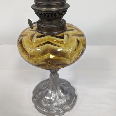 Oil Lamp Depose France