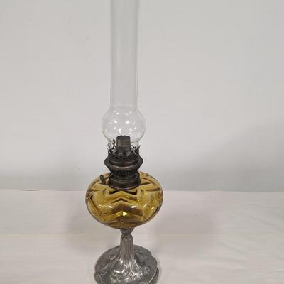 Oil Lamp Depose France