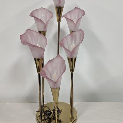 Calla Lily 6 Light Lamp