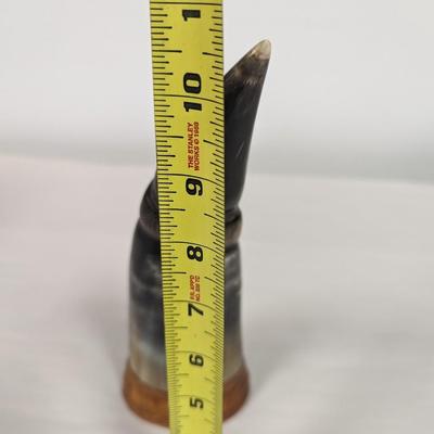 Hand Carved Intricate Oriental Chinese Dragon Buffalo Horn Choice A