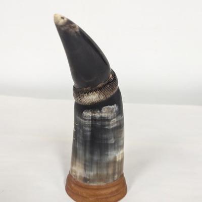 Hand Carved Intricate Oriental Chinese Dragon Buffalo Horn Choice B