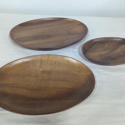 Philippine Hand Crafted Wooden Platters