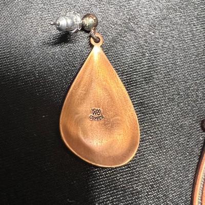 Copper Earrings #2