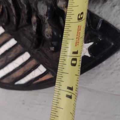 Vintage Plaster Cast Federal American Eagle Wall Decor