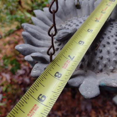Solid Resin Bee on Dandelion Bird Feeder