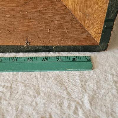 Large MCM frame with scratched print and frame