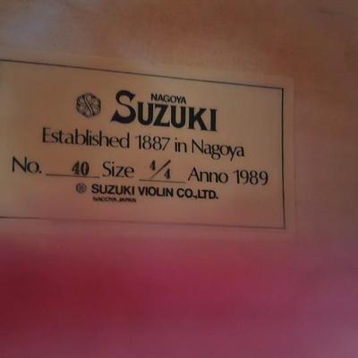 Suzuki Cello in case No. 40 Size 4/4 1989