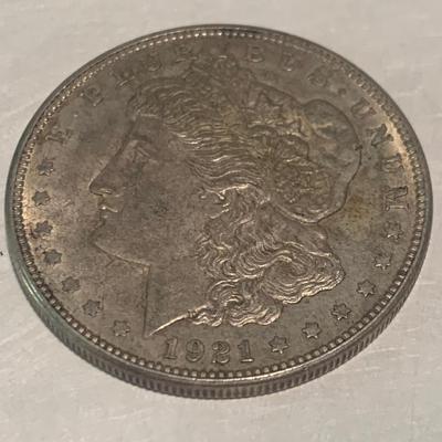 1921-D Morgan Silver Dollar C003