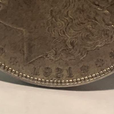 1921-D Morgan Silver Dollar C003