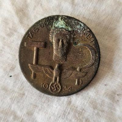 1934 ,Tag Der Arbeit Badge Medal German