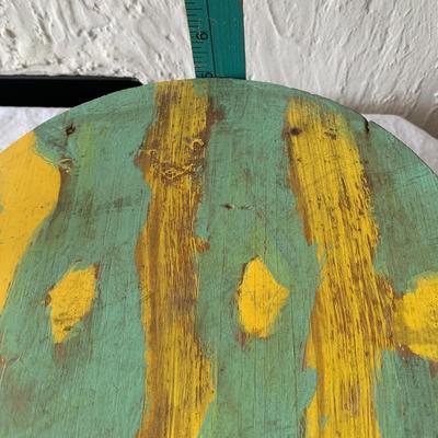 Vintage Childs turtle shaped step stool