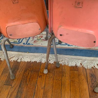 Mid Century Modern Pink Chair Brunswick MCM Chair Fiberglass