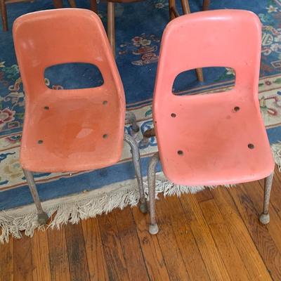 Mid Century Modern Pink Chair Brunswick MCM Chair Fiberglass
