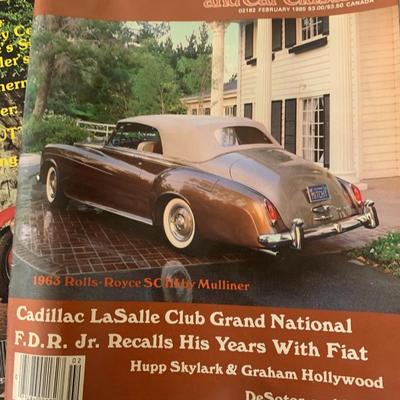 Large lot of Car Collector & Car Classics Magazine