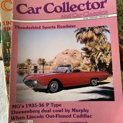 Large lot of Car Collector & Car Classics Magazine