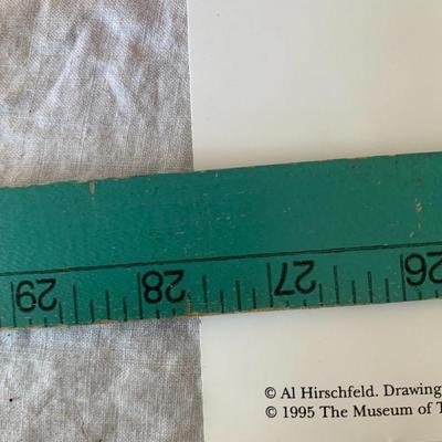 Al Hirschfeld Bob And Ray poster 1995