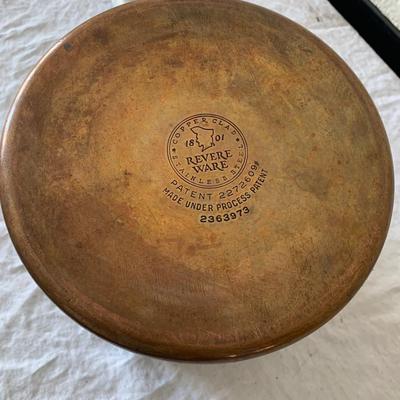 1801 Revere Ware pot