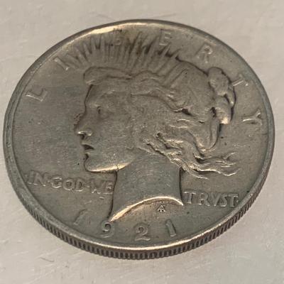 1921 Peace Silver Dollar C009