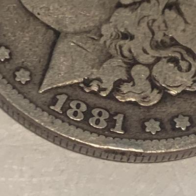 1881-O Morgan Silver Dollar C011