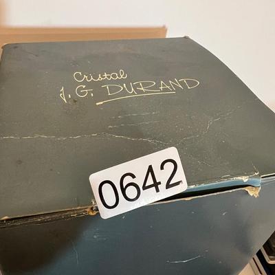 4 Piece Vase Lot - Crystal, I.G. Durand, Mikasa, Violetta