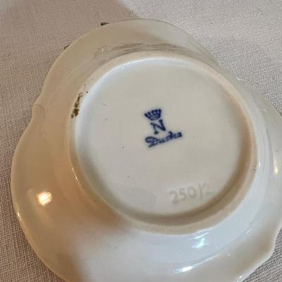 7 Piece Vintage Ceramic Lot - Coalport, Dresden, Nipon, Capodimonte