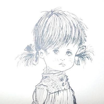 " Girls Best Friend", Original sketch artist Sidney Dushan