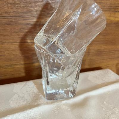 Lot of 15 Vintage MCM Textured Glassware - Libby St. Regis?