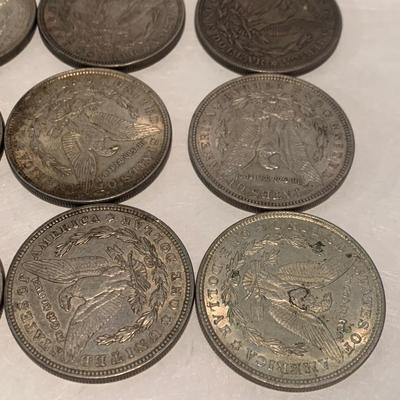 HUGE LOT 18 Morgan Silver Dollars (1921) C015