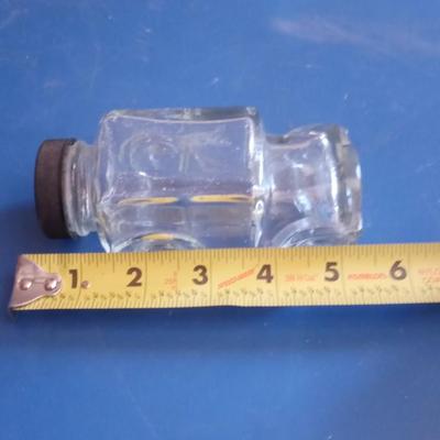 LOT 152 OLD GLASS CAR CANDY CONTAINER