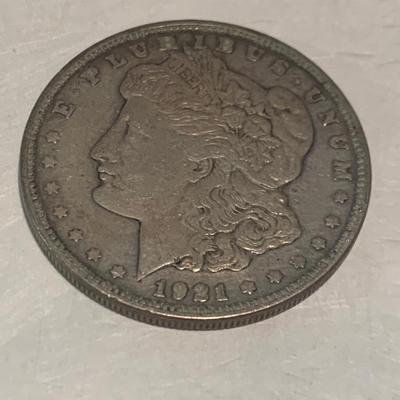 1921-D Morgan Silver Dollar C017
