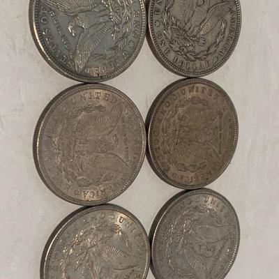 Large Lot 1921 Morgan Silver Dollars C019