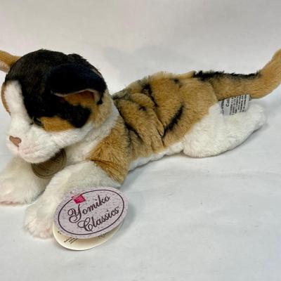 Plush Calico Kitten Cat Yomiko Classics