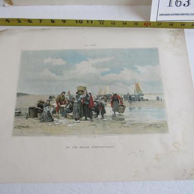 2 Large Vintage Prints
