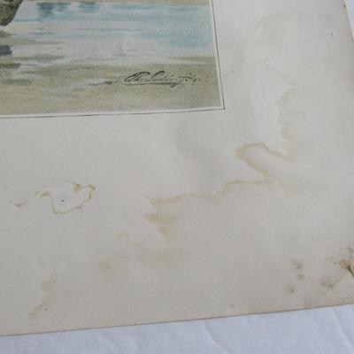 2 Large Vintage Prints