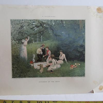 2 Large Vintage Prints